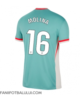 Atletico Madrid Nahuel Molina #16 Tricou Fotbal Replică 2024-25 Barbati Deplasare